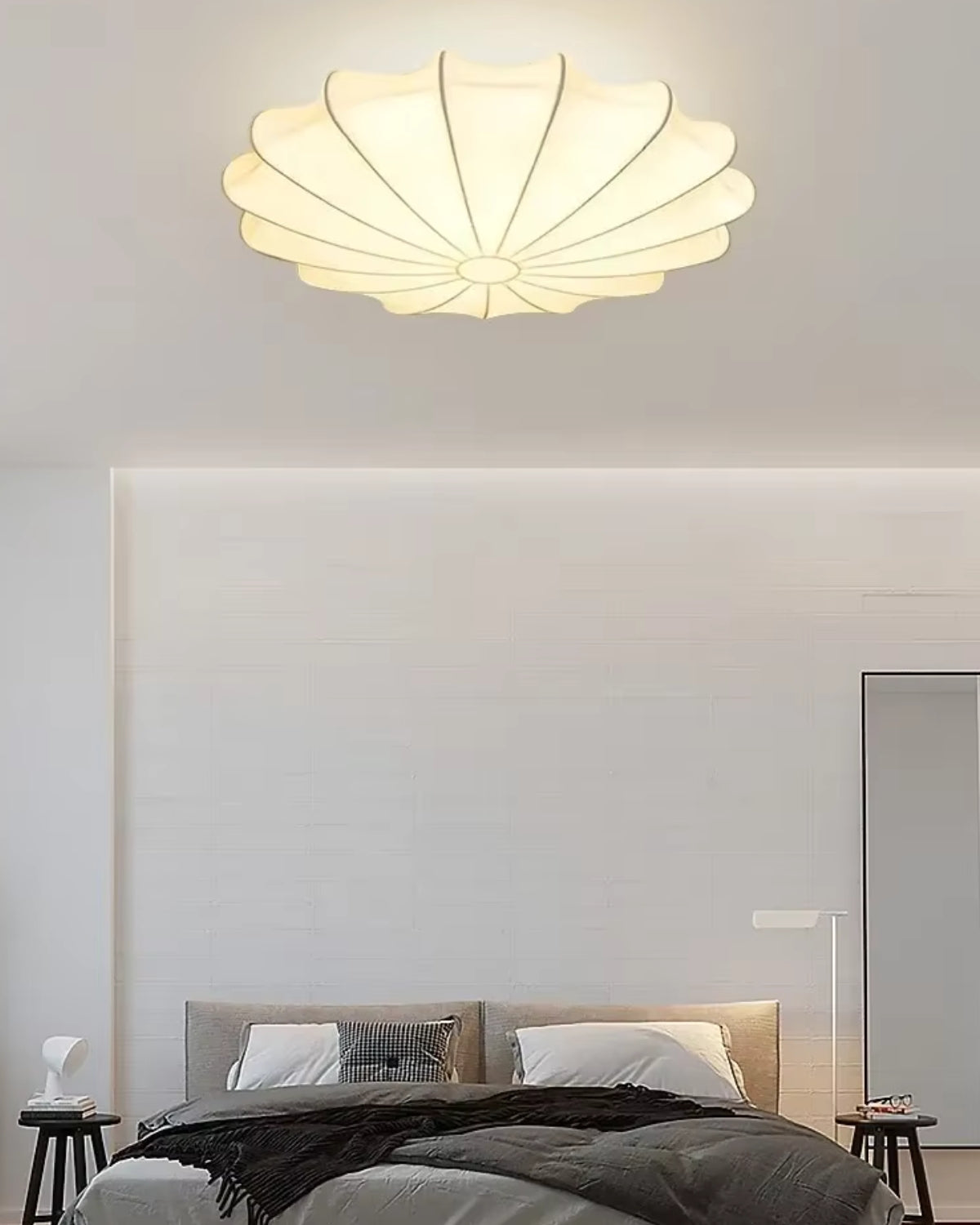 Drosven – Lampada da soffitto nera industriale L’Opale