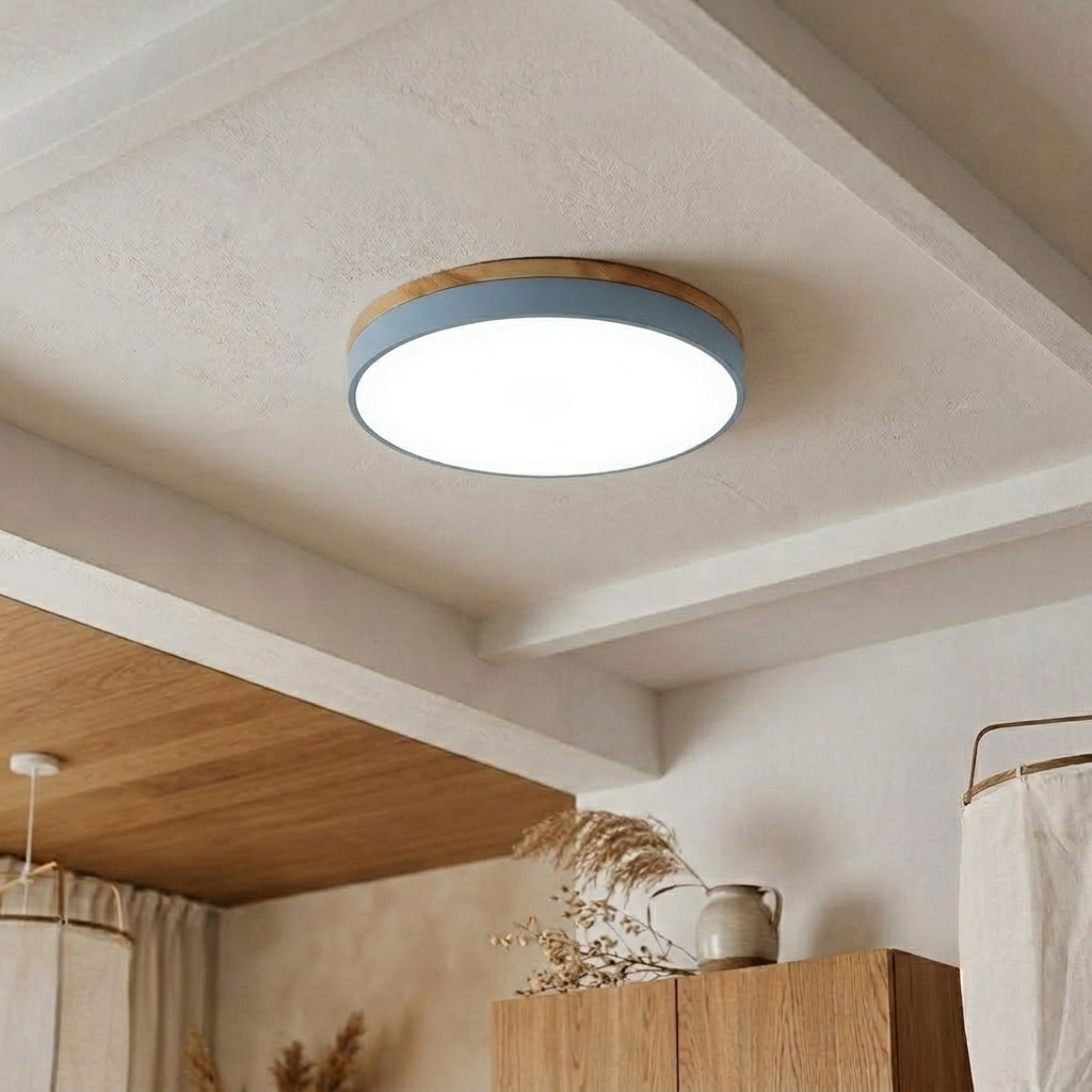 Cabain – Moderne Rund Skive Loftlampe