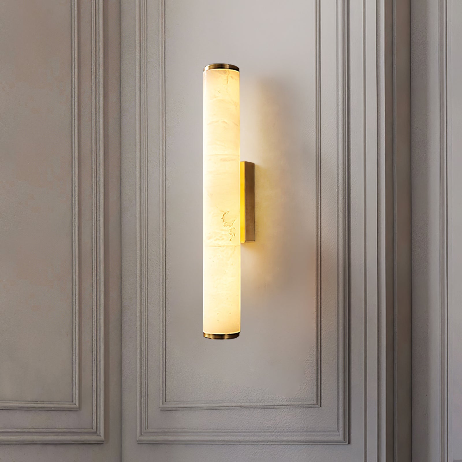 Callistara – Spanish Marble Copper Modern Minimalist Wall Lamp