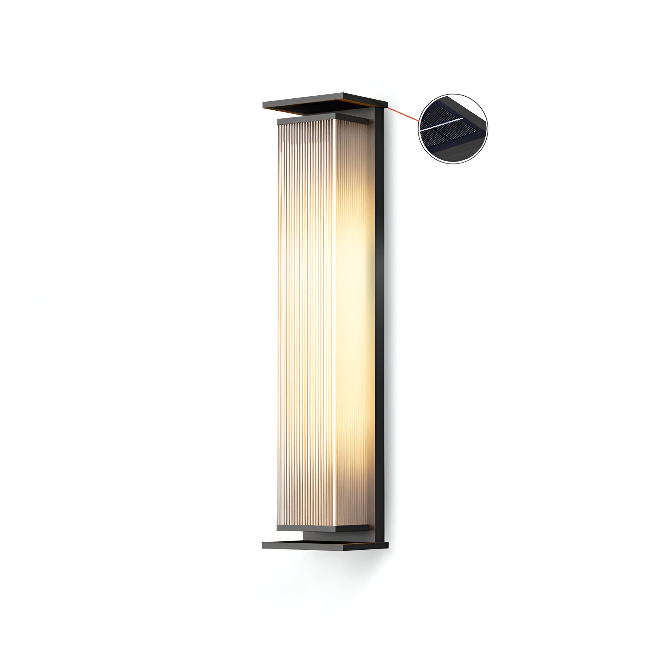 Zeori - Nordic Solar Stainless Steel IP54 Waterproof Outdoor Wall Light