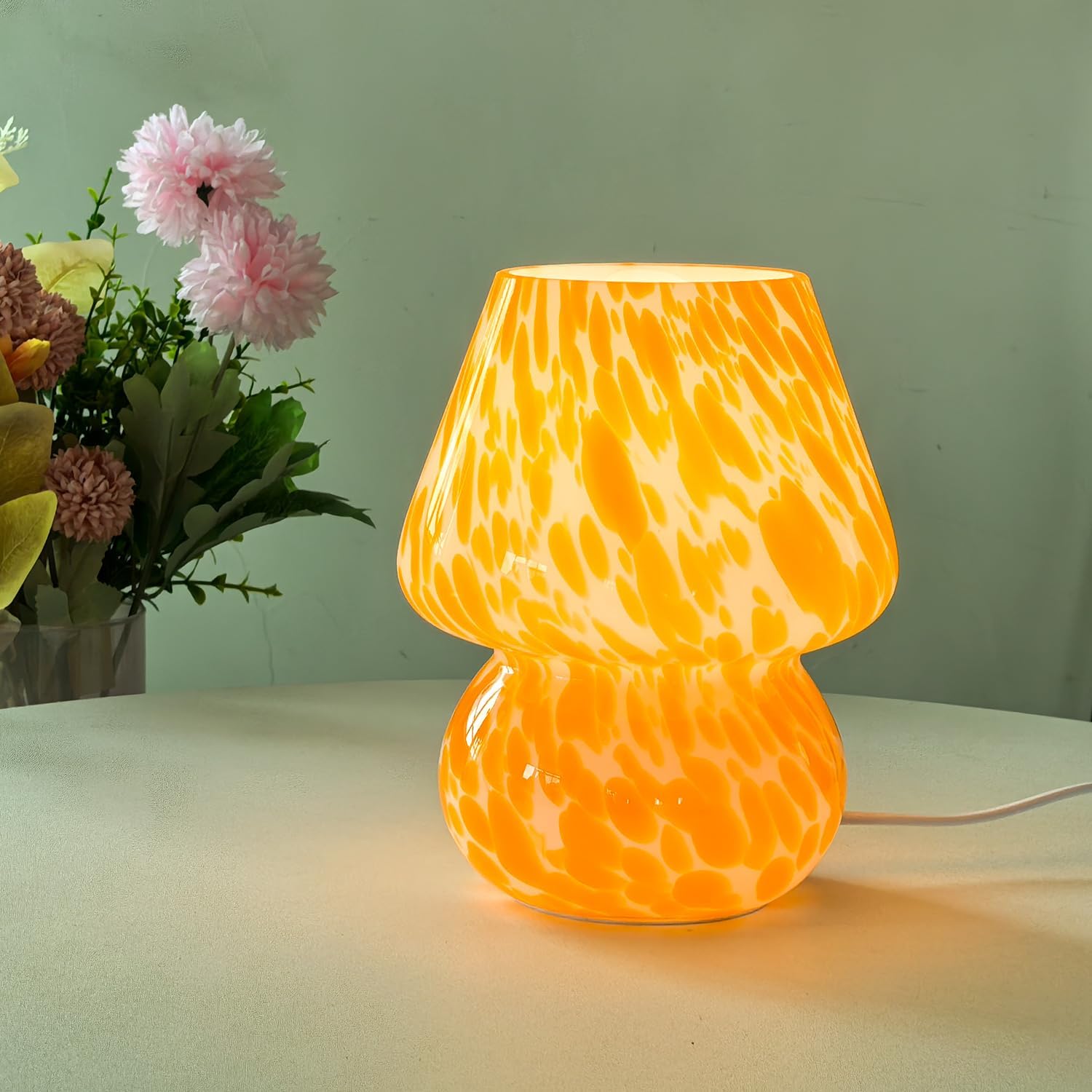 Nyvori - Creative Colorful Mushroom Table Lamp