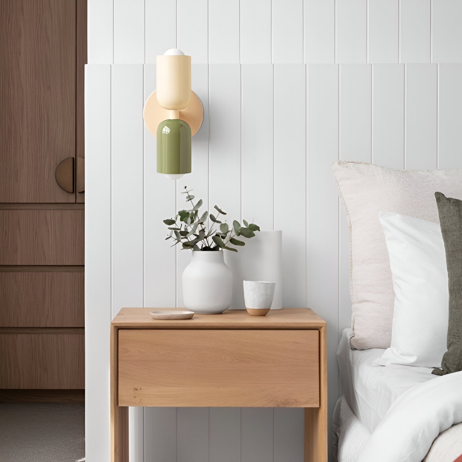 Dorellin - Északi Színes Kétfejű Vas Fali Lámpa