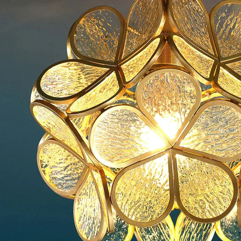 Florellin - Flower Glass Pendant Light