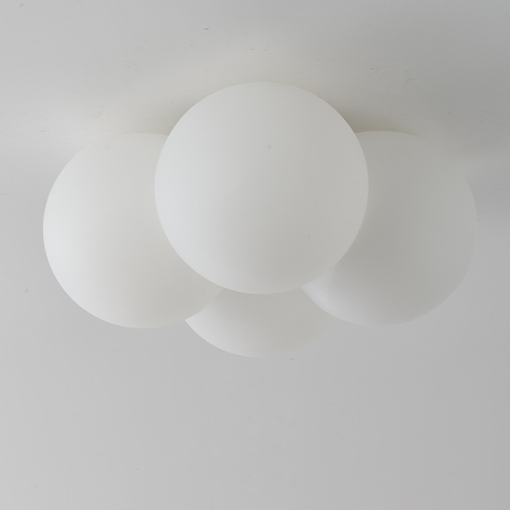 Dimban - Plafonnier à bulles Nuage blanc moderne