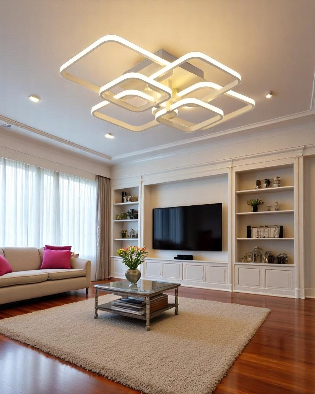 Modenelle – Lámpara de Techo Minimalista con Brillo Contemporáneo