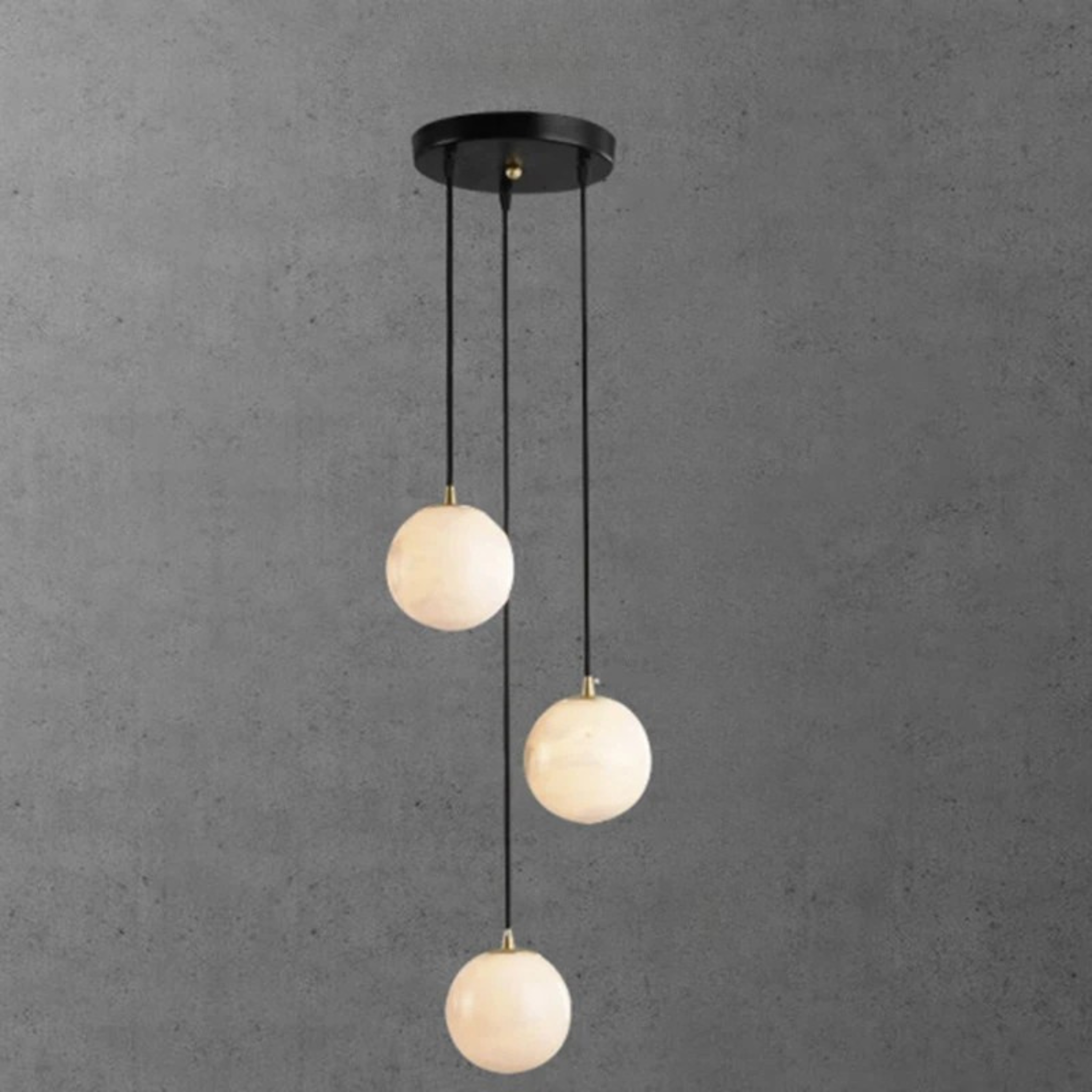 Travira - Lustre moderne à LED pour escalier plafonnier