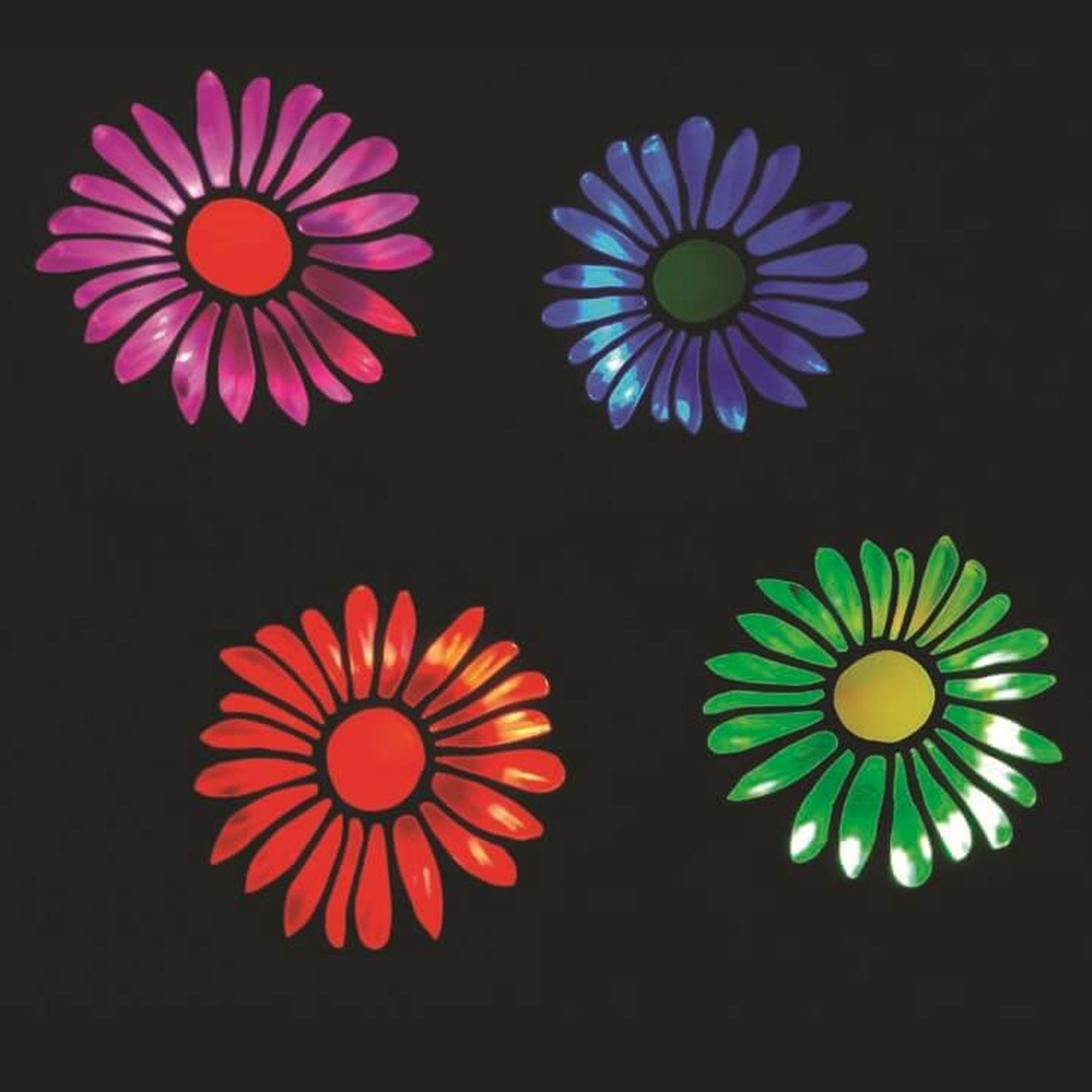 Volmira - Világos Daisy napelemes kültéri fényfüzér