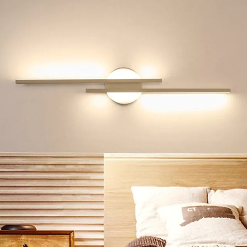 Vellano – Modern LED fali lámpa, iker lineáris dizájn