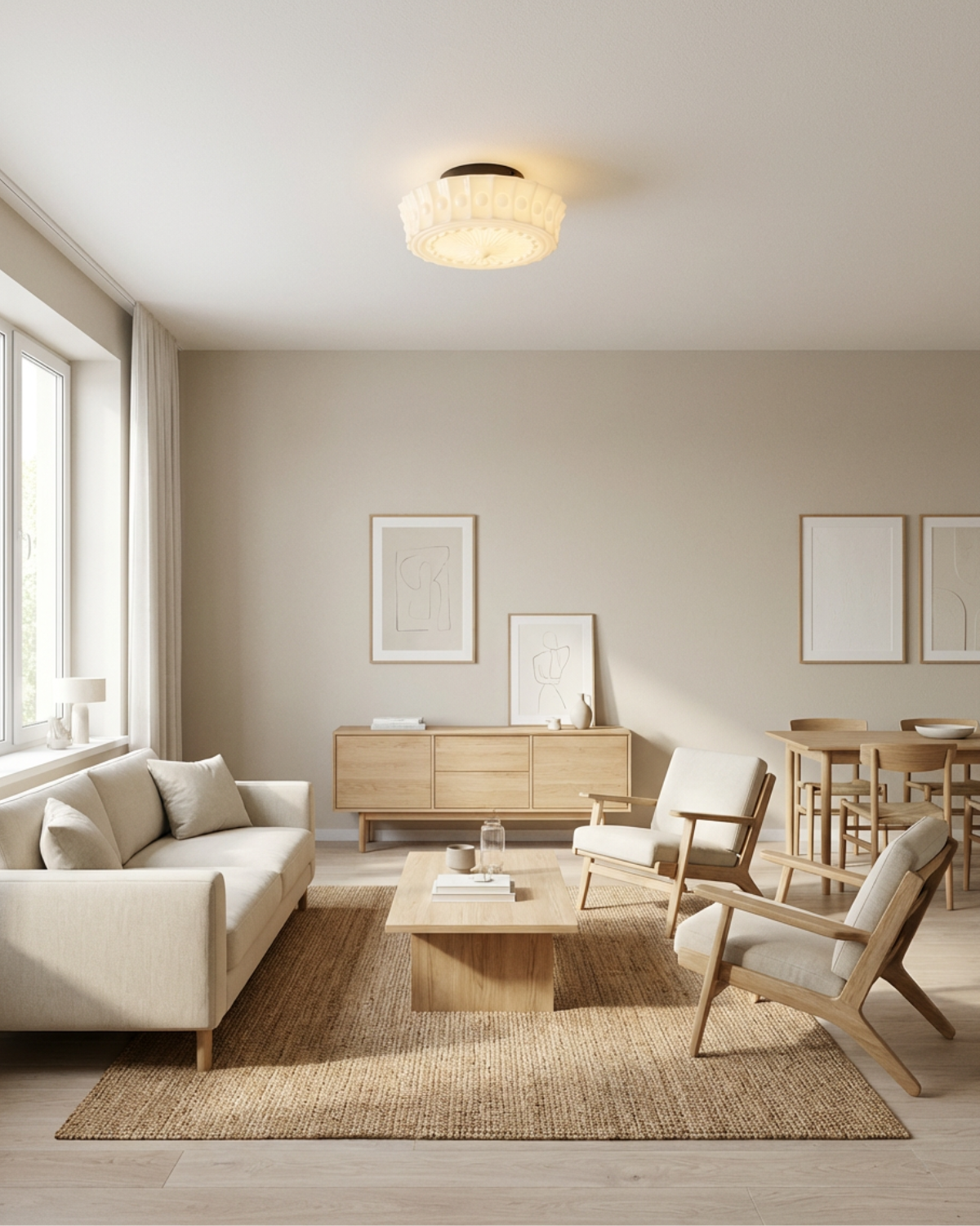 Celestara – Szoborszerű, égi ihletésű mennyezeti lámpa