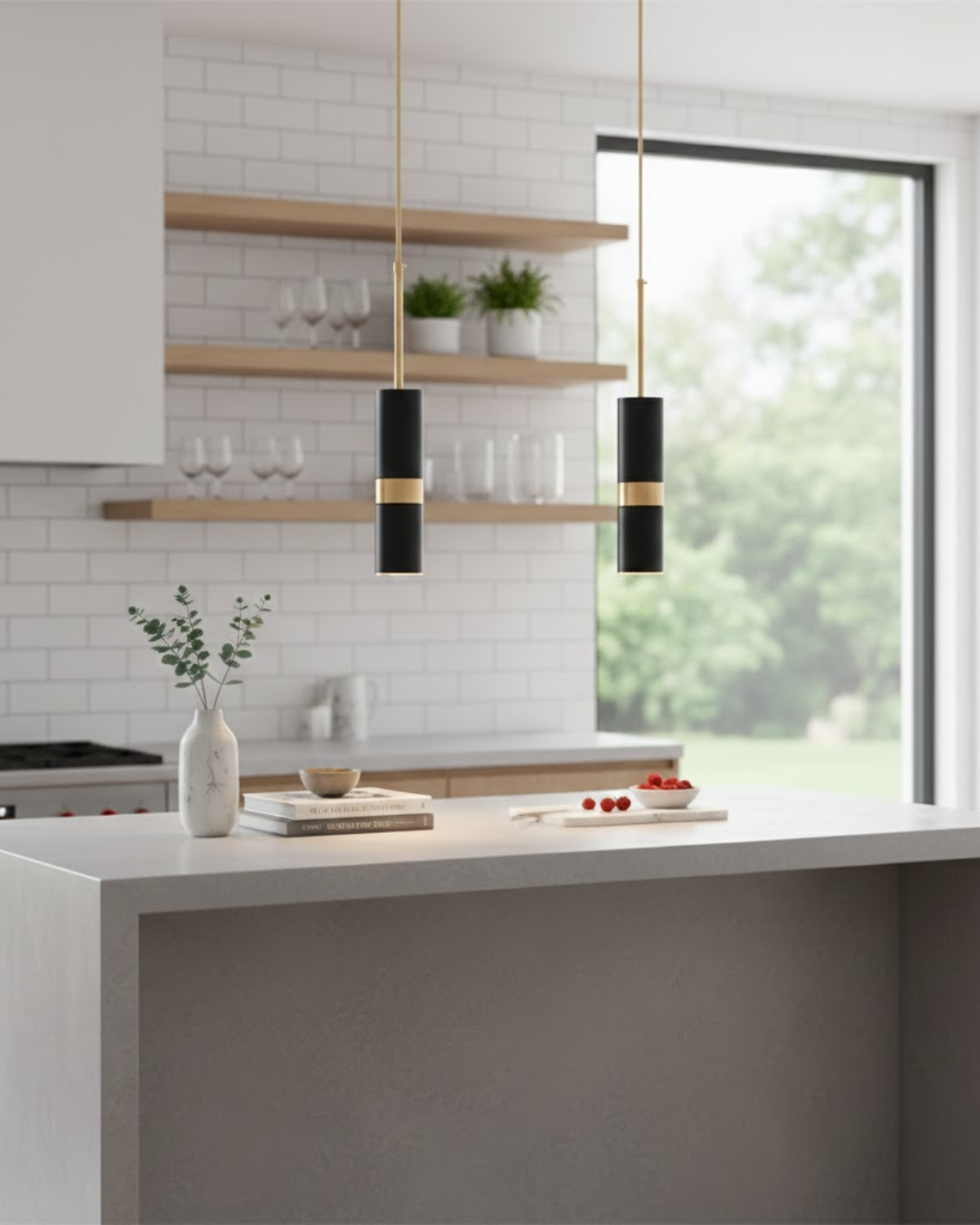 Aureven - Lámpara Colgante de Resplandor Suspendido