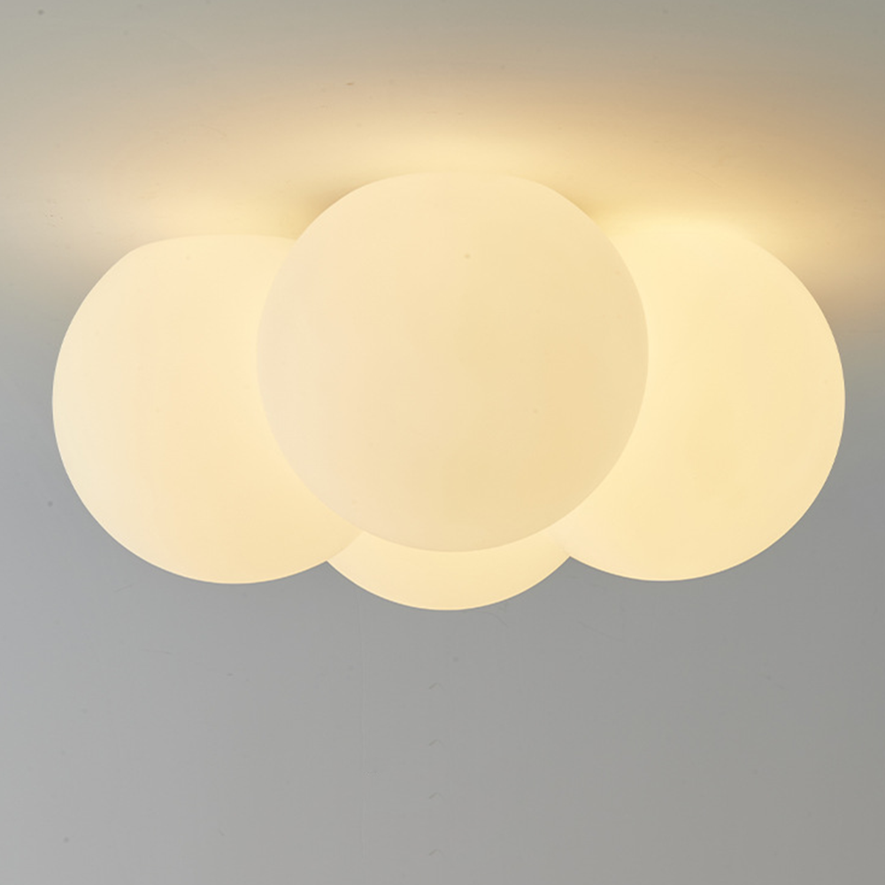 Dimban - Plafonnier à bulles Nuage blanc moderne