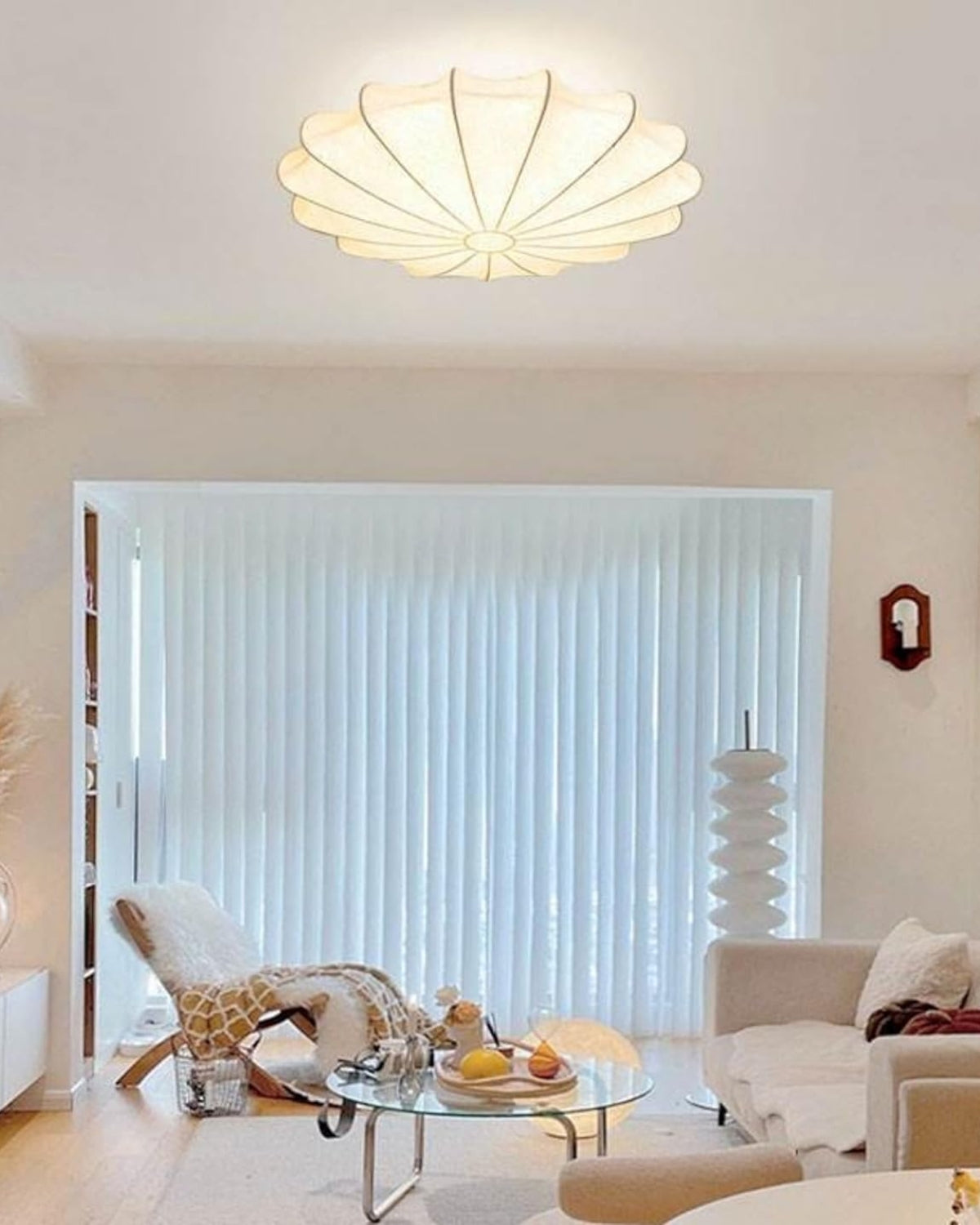 Drosven – Lampada da soffitto nera industriale L’Opale