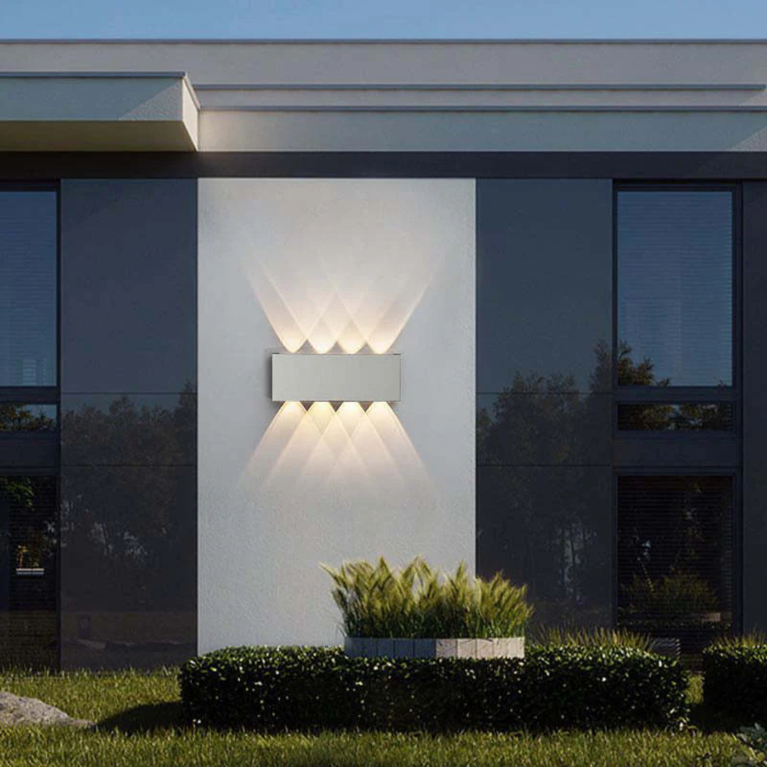 Rivik - Indendørs Udendørs LED Væglampe IP54 Varmhvid