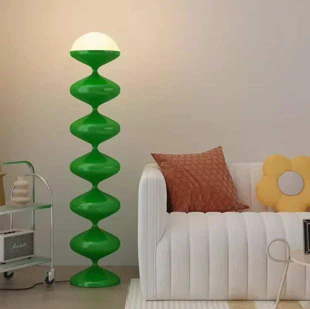 Myrrien – Layered Gourd-Inspired Floor Lamp