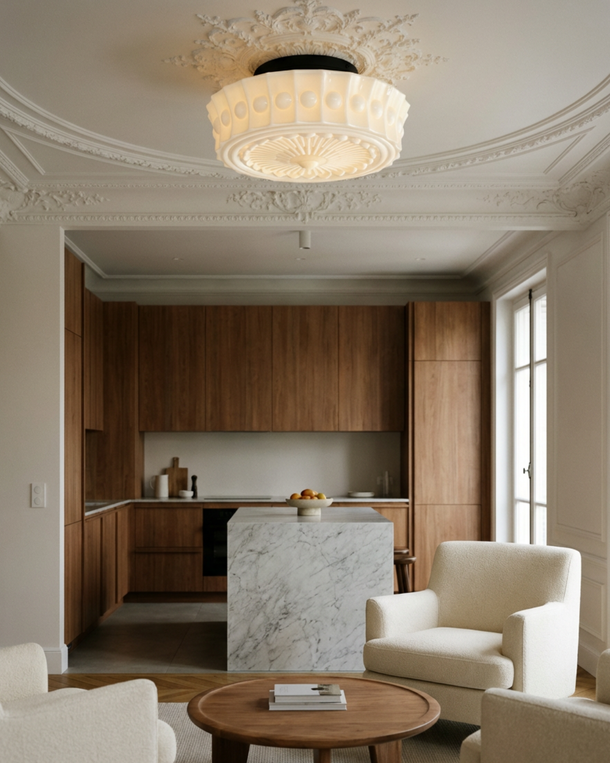 Celestara – Szoborszerű, égi ihletésű mennyezeti lámpa