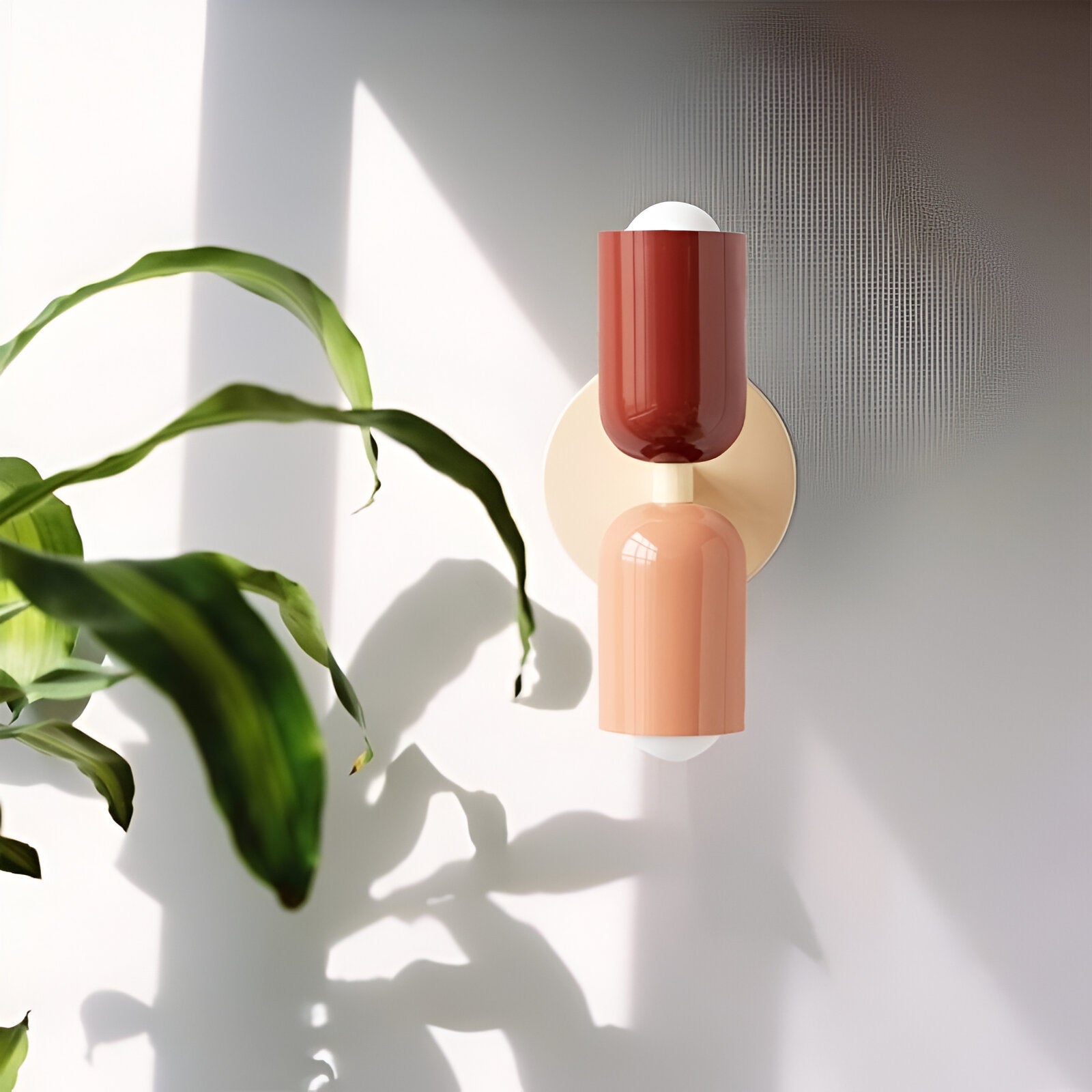 Dorellin - Északi Színes Kétfejű Vas Fali Lámpa