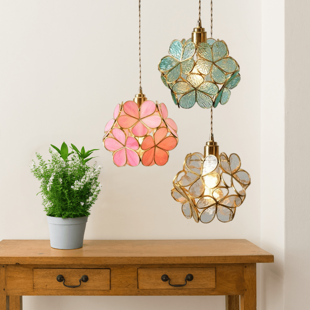 Florellin - Flower Glass Pendant Light