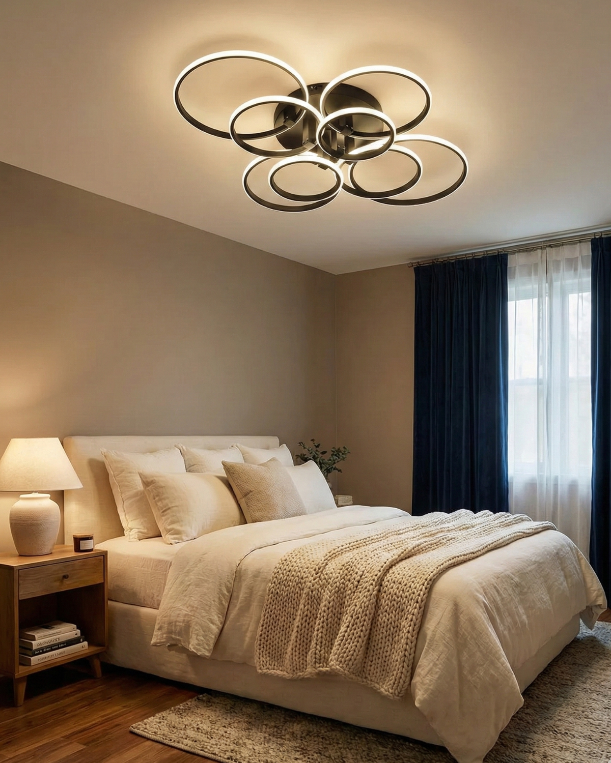 Etercelle – Időtlen Kör Minimalista Mennyezeti Lámpa