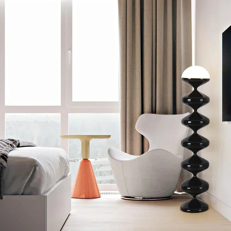 Myrrien – Layered Gourd-Inspired Floor Lamp
