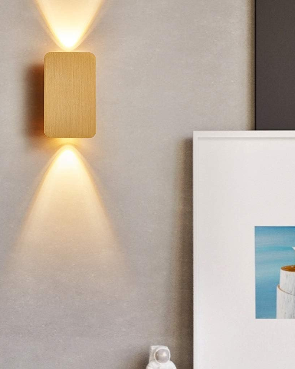 Esselune – Lámpara de pared moderna y minimalista