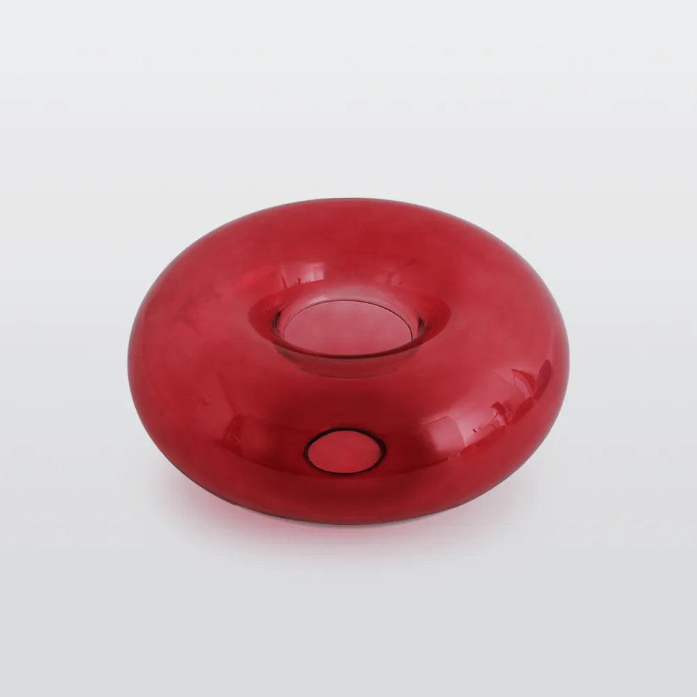Cedora - Plafonnier globe en verre ambré