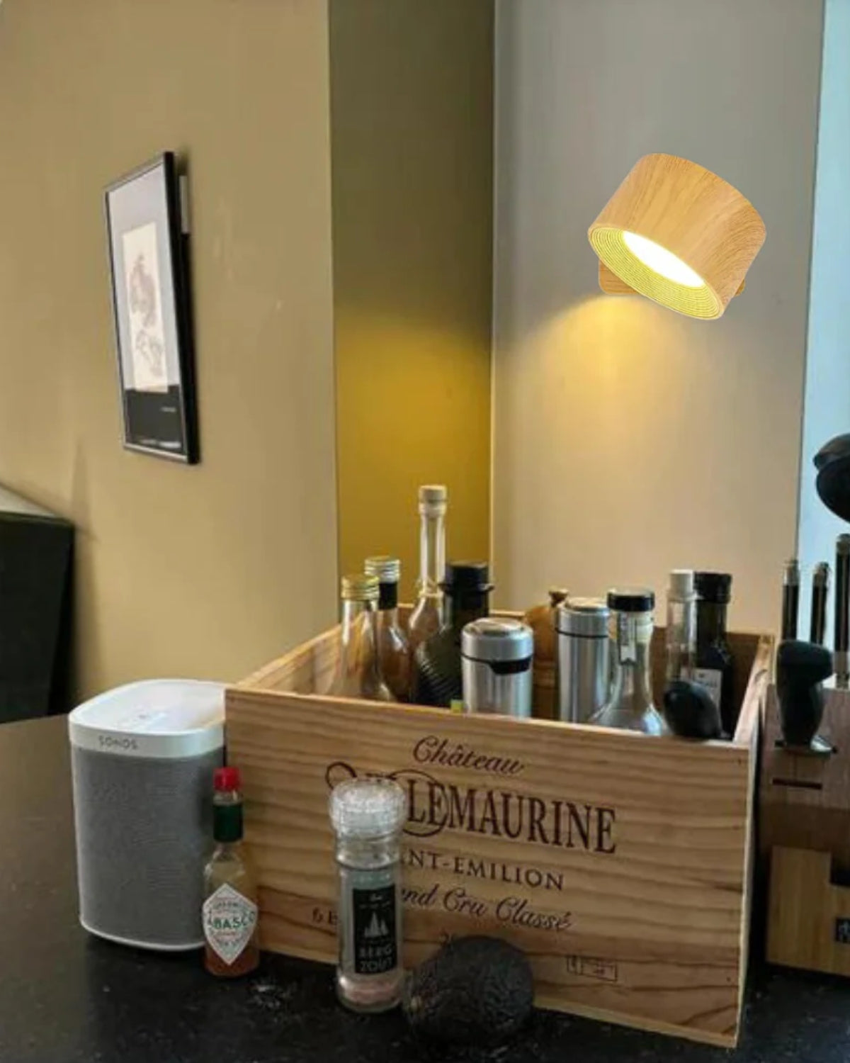 Noctivelle – Lampada da parete ispirata all'opulenza notturna