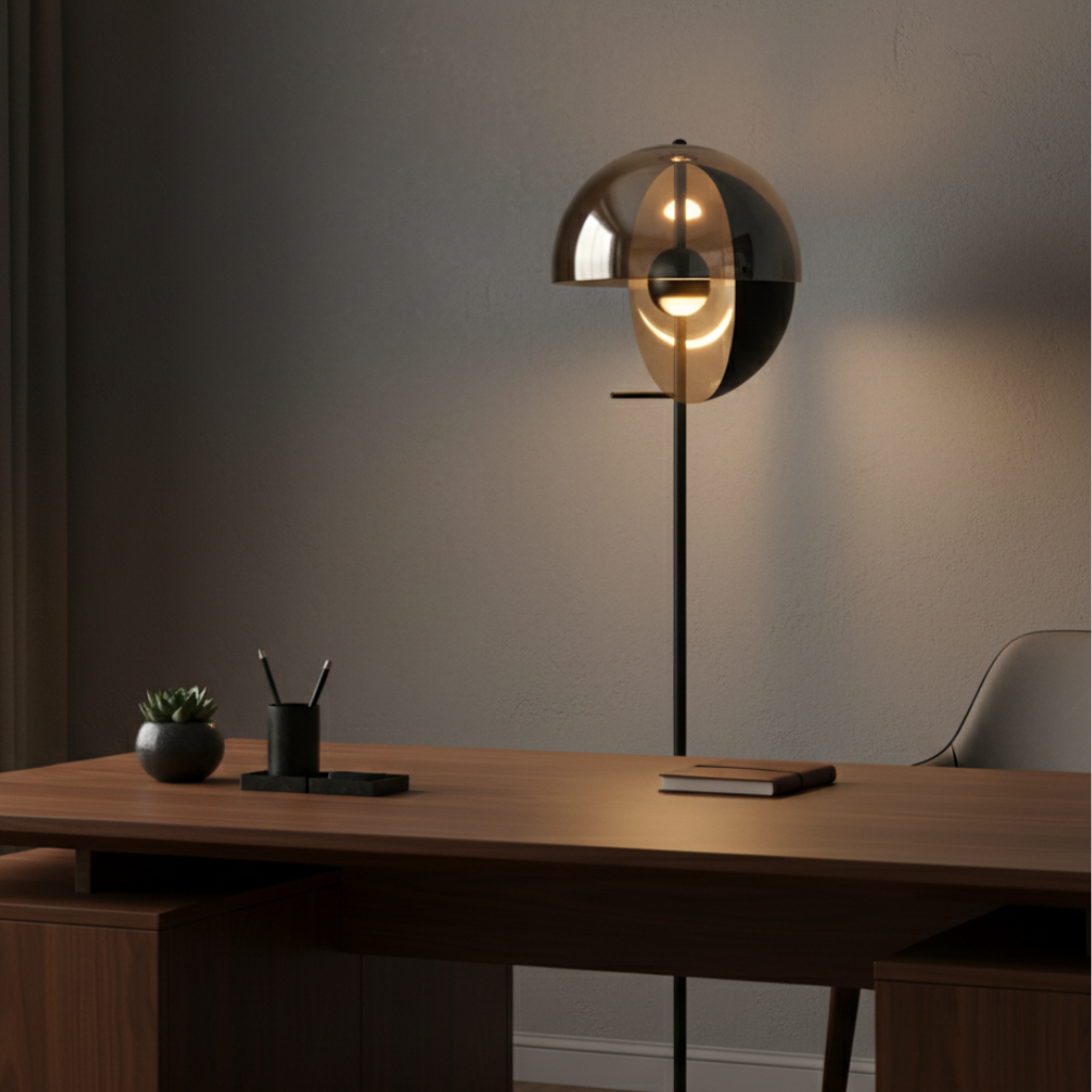 Eryndor – Elegáns Üveg Modern Állólámpa