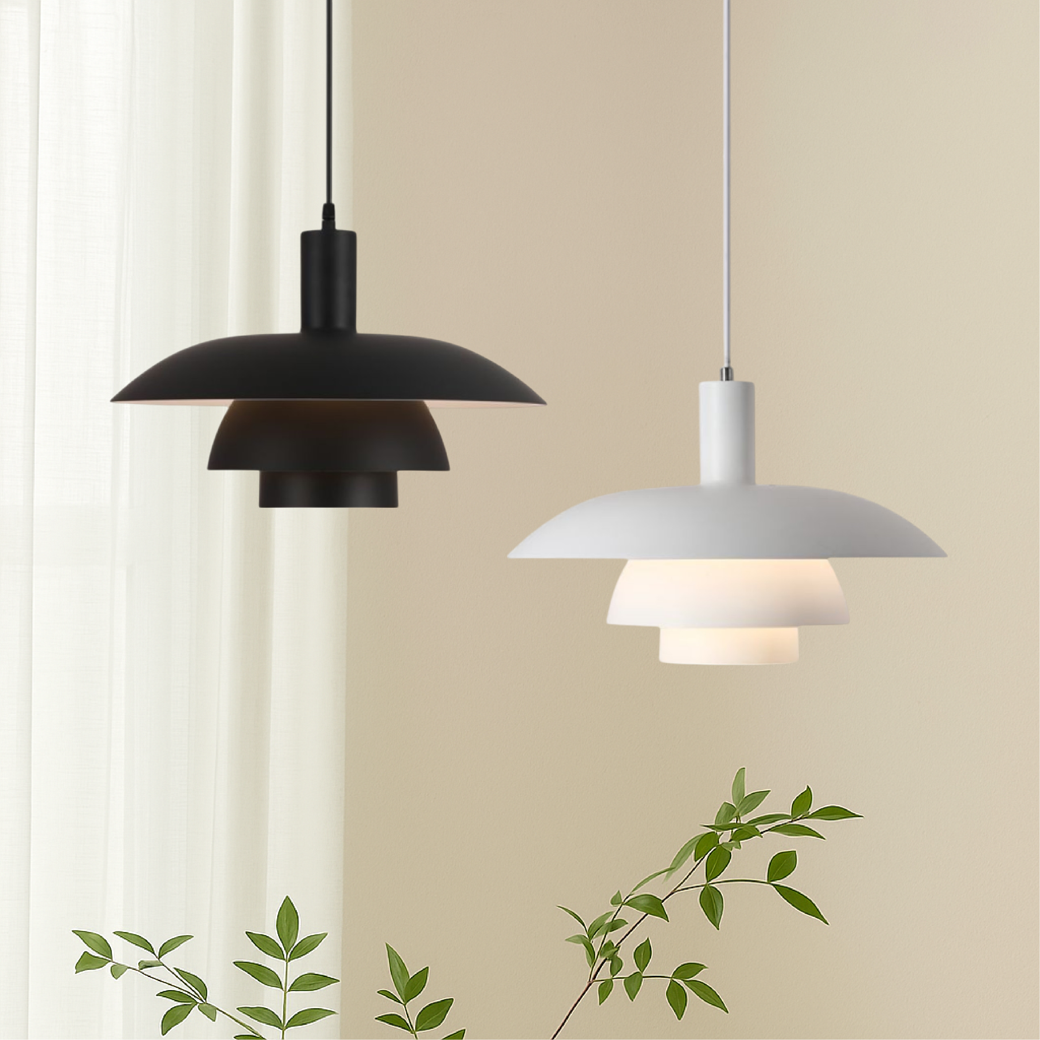 Avura – Lámpara Colgante Escandinava LED Minimalista