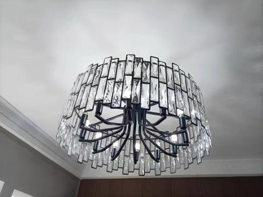 Arvella – Contemporary Glass Globe Chandelier