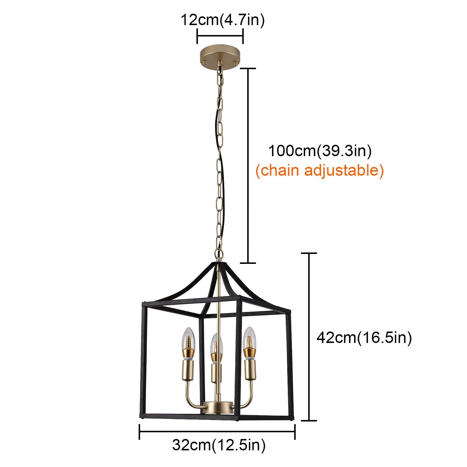 Auralithra – Elegant Tiered Glass Chandelier