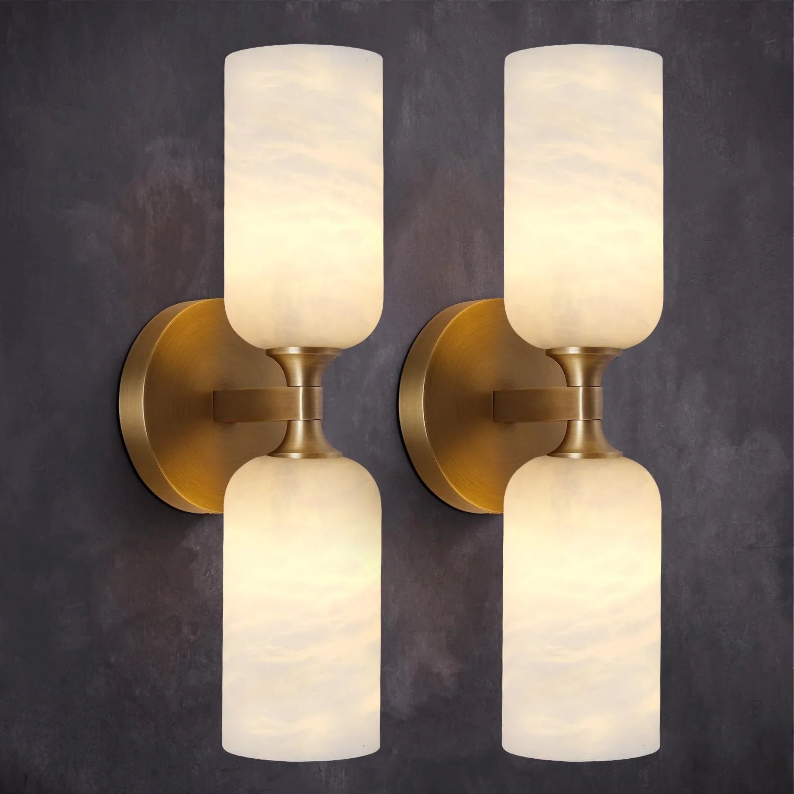 Montavelle – Linea Alabaster Minimalist Wall Lamp