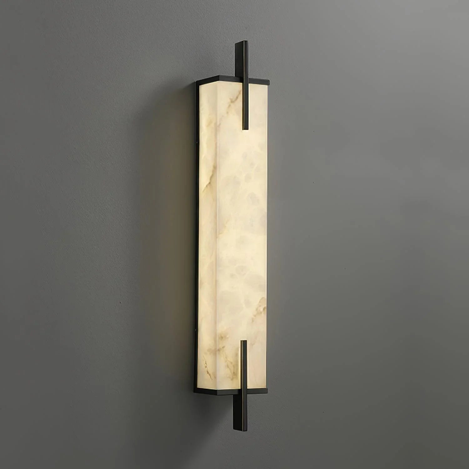 Callione – Aplique de Pared Minimalista Rectangular de Alabastro