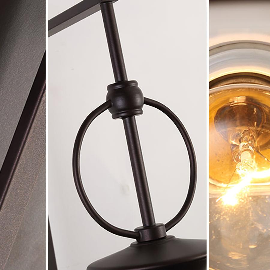 Maelith - Lampada da parete esterna impermeabile retro IP65