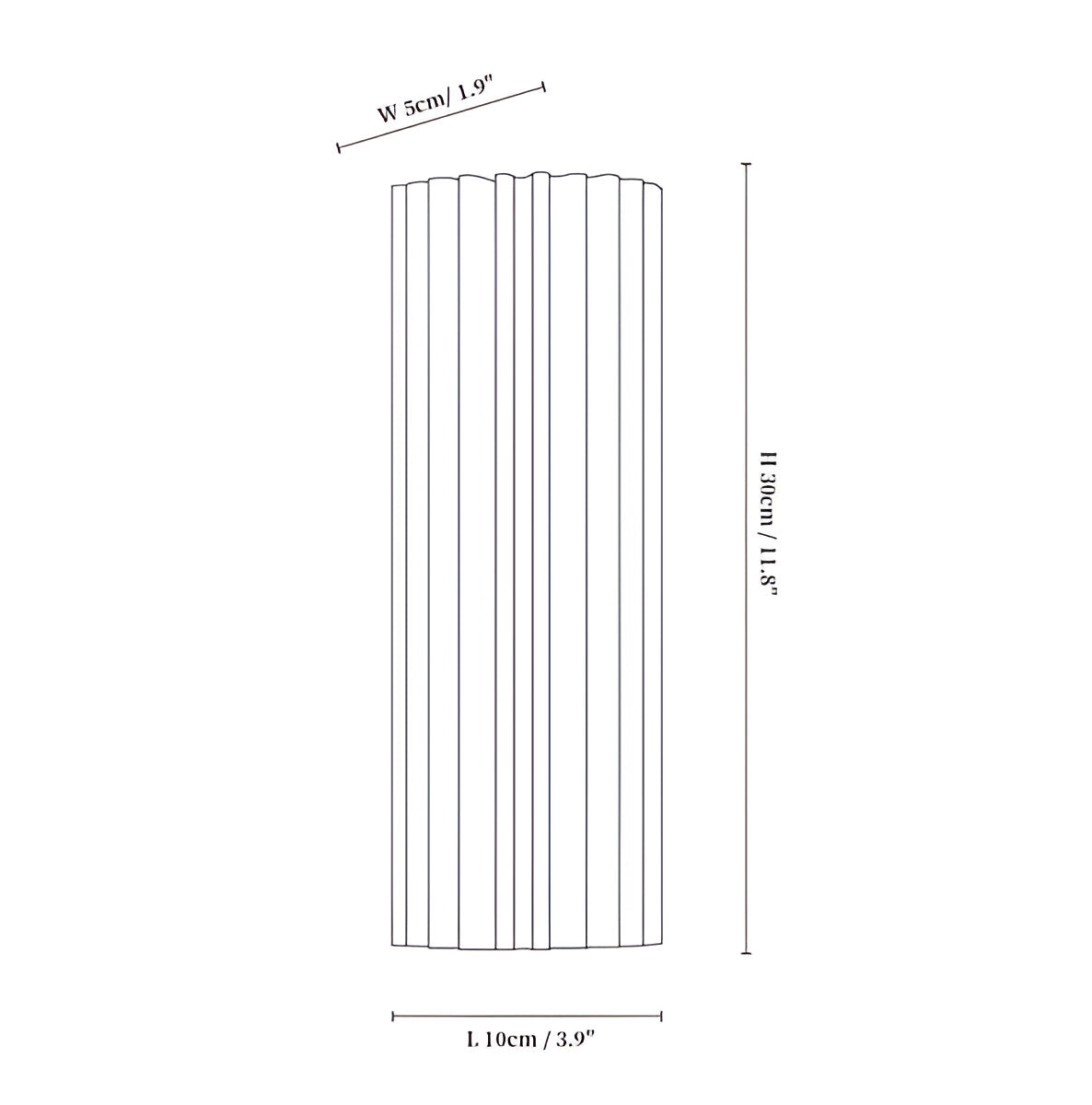 Alvone – Applique murale LED en albâtre