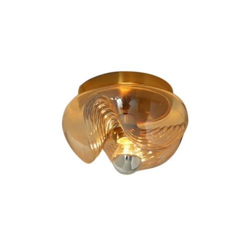 Baurette – Lampada da soffitto a navata medievale francese vintage Bauhaus