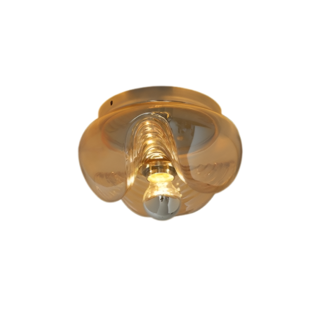 Baurette – Lampada da soffitto a navata medievale francese vintage Bauhaus