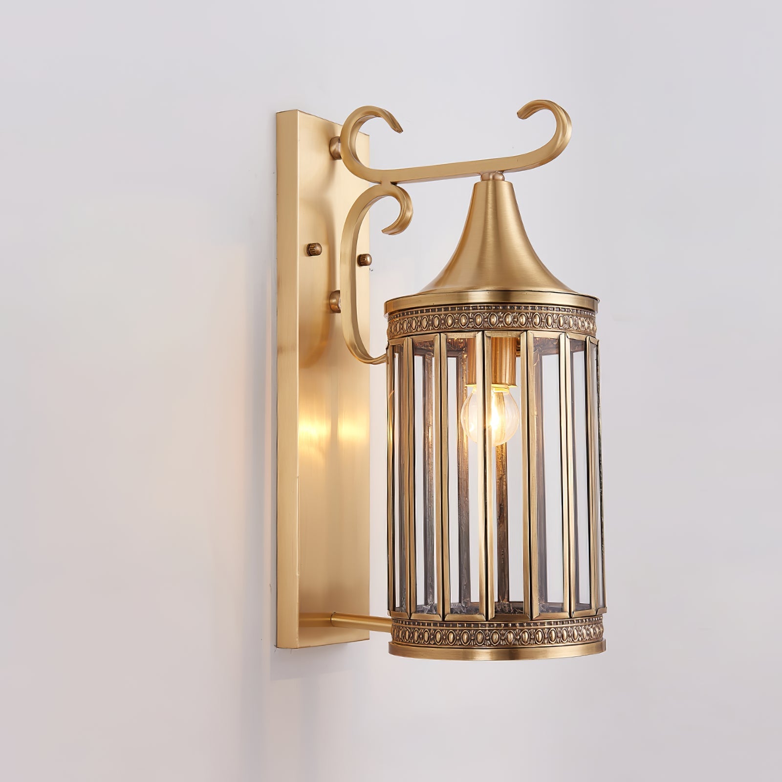 Farde - Retro  Brass IP65 Waterproof Outdoor Wall Light