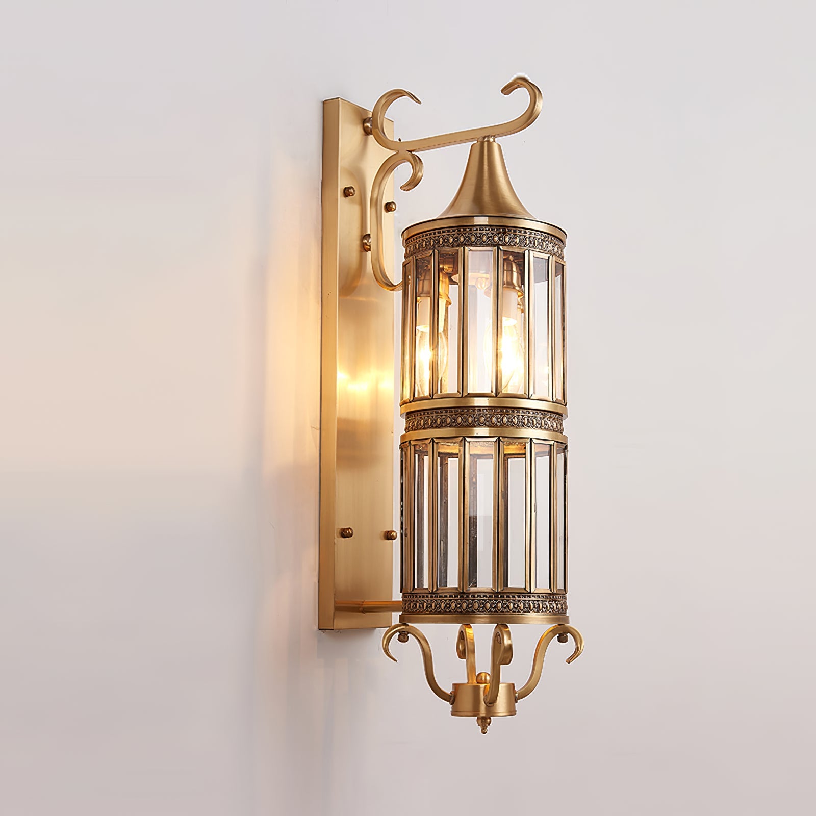 Farde - Retro  Brass IP65 Waterproof Outdoor Wall Light