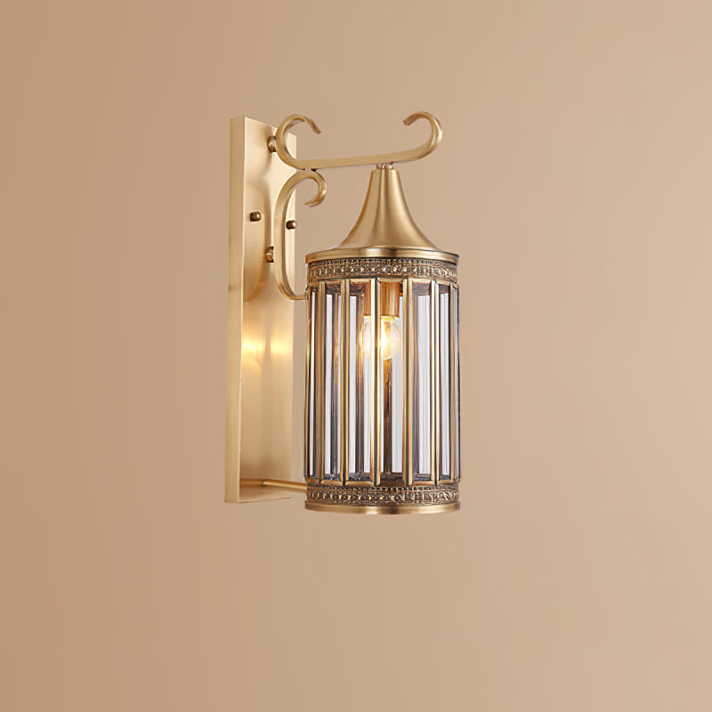 Farde - Retro  Brass IP65 Waterproof Outdoor Wall Light