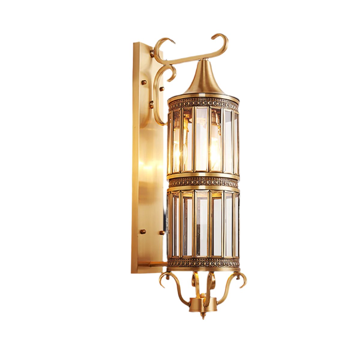 Farde - Retro  Brass IP65 Waterproof Outdoor Wall Light