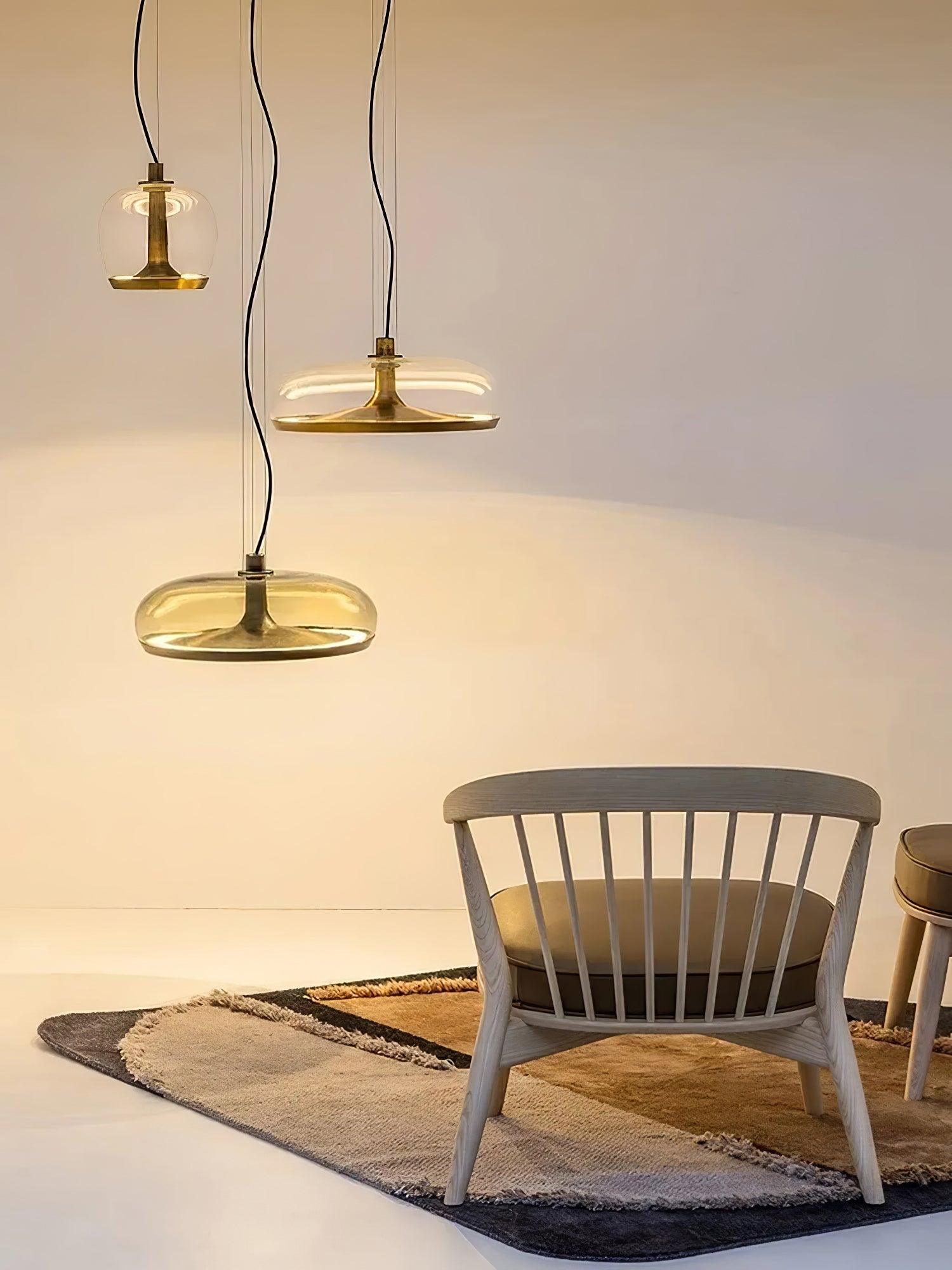 Cotalux - Suspension LED en verre nordique