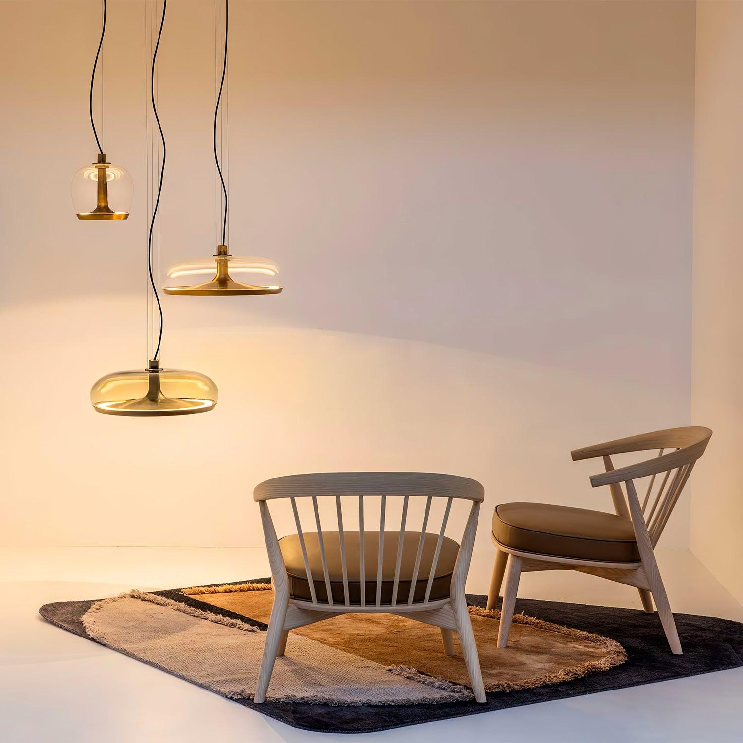Cotalux - Suspension LED en verre nordique