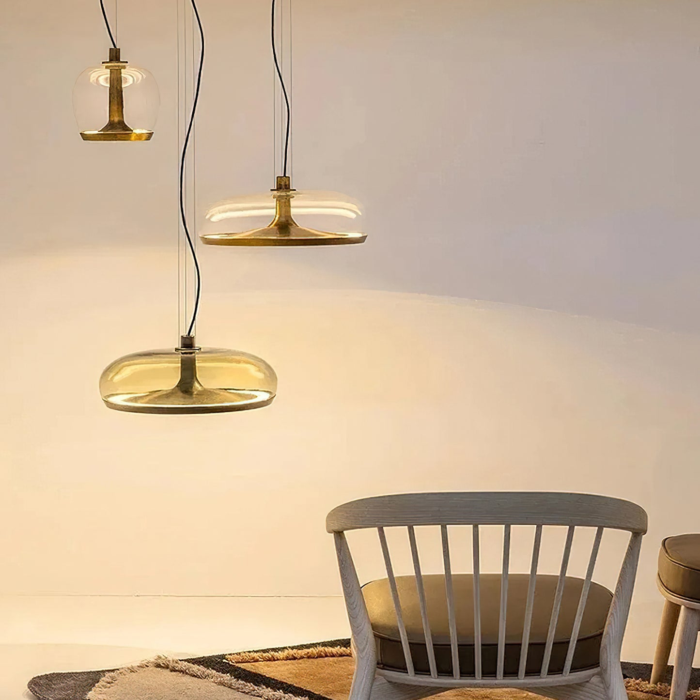 Cotalux - Suspension LED en verre nordique