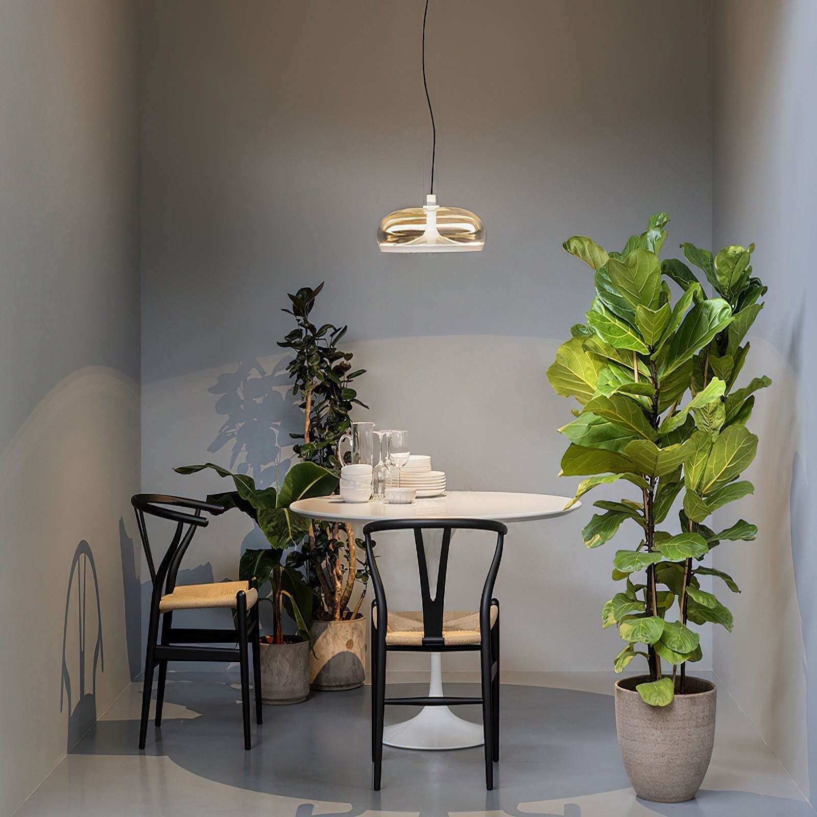Cotalux - Suspension LED en verre nordique