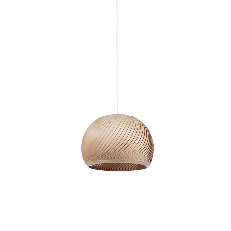 Spirava - Suspension spirale en bois vintage