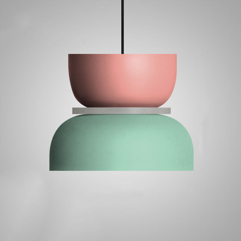 Zenvoria – Nordic Dual Tone Dome Pendant Light LED