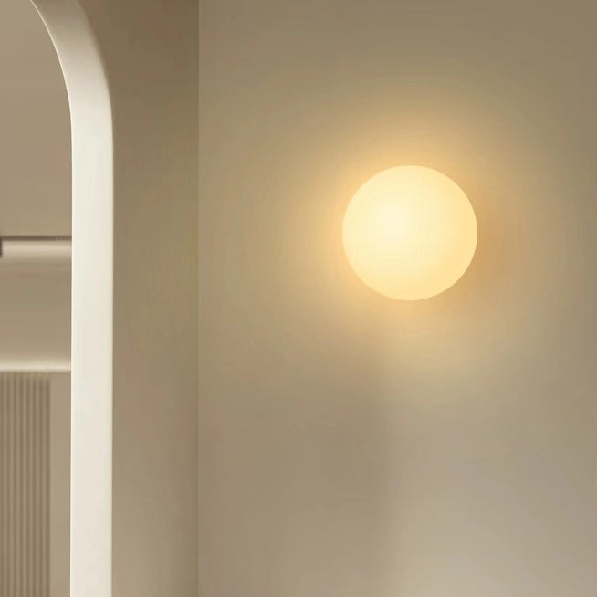 Aniorah - Minimalist Orb Glass Wall Sconce Lamp