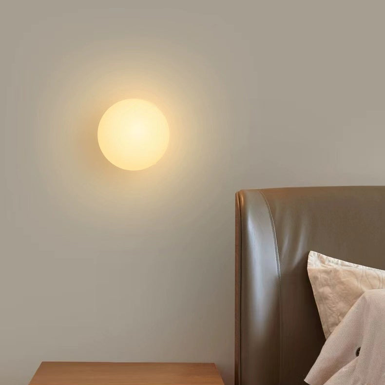 Aniorah - Minimalist Orb Glass Wall Sconce Lamp