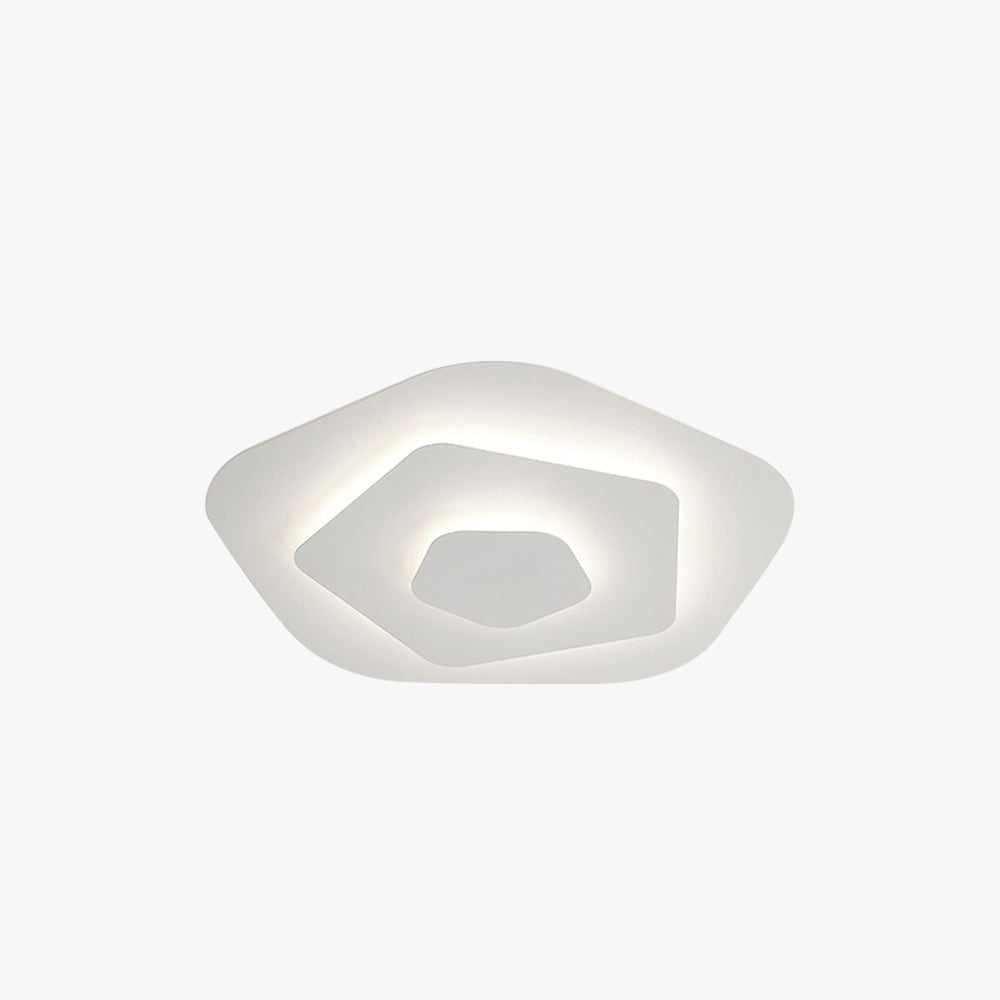 Arivode – Modern Round LED Ceiling Light White 50cm