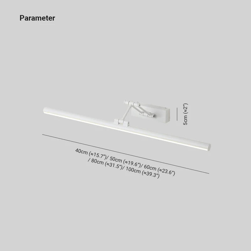 Veliora – minimalistické LED vnitřní nástěnné světlo kov akrylát
